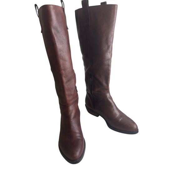 Arturo Chiang Knee High Riding Boots Size 9.5M - Picture 1 of 13
